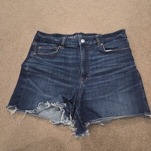 American Eagle Outfitters Dark Blue Jean Shorts